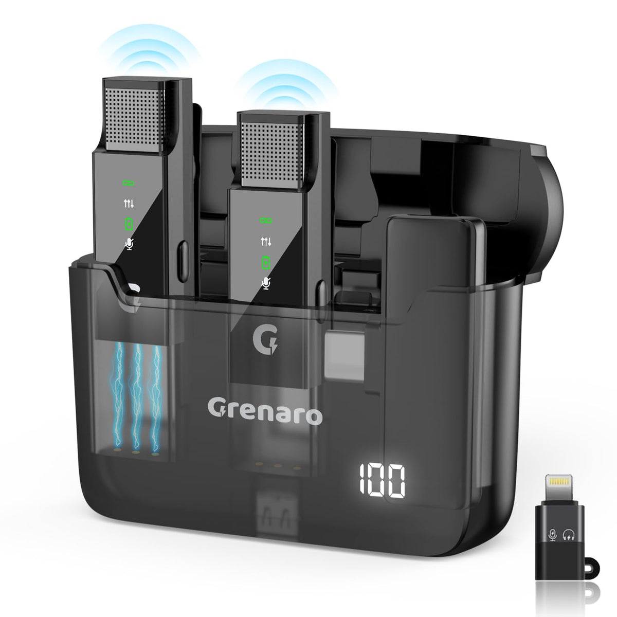 Grenaro S13 Wireless Mic for YouTuber - Image 1