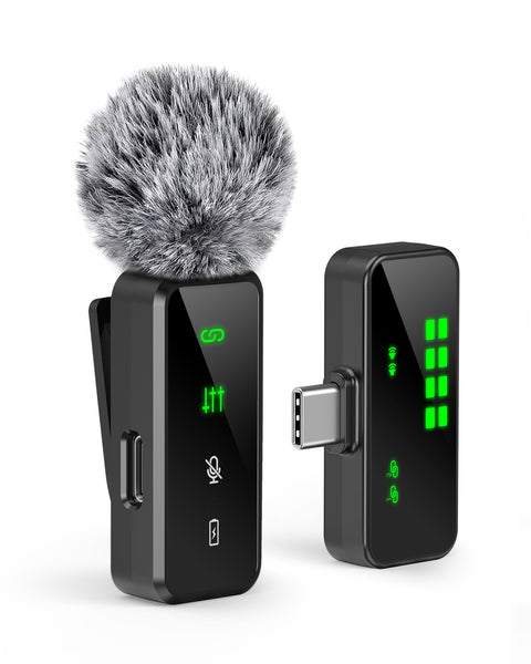 【New In】GRENARO S10 Wireless Mic  for YouTuber | Free Delivery| 30-Day Price Guarantee  | 1 Year Warranty