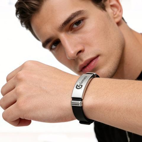 【Free Gift with Online Payment】Grenaro Stylish Wristband.Free Gift with Pre-Payment & Coupon! (COD: Pay Full Price)