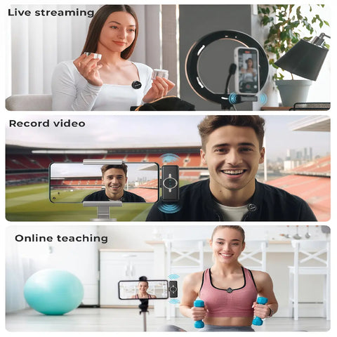 [2026 Hot Sale]Grenaro Mini   StyleB Wireless Mic  for YouTuber | Free Delivery| 30-Day Price Guarantee  | 1 Year Warranty