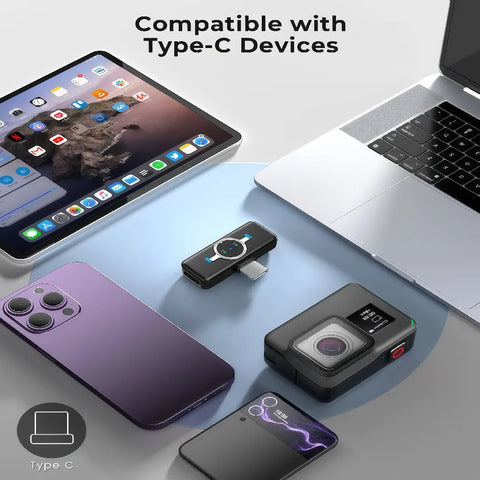 [2026 Hot Sale]Grenaro Mini   StyleB Wireless Mic  for YouTuber | Free Delivery| 30-Day Price Guarantee  | 1 Year Warranty
