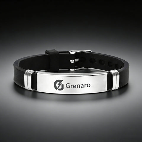 【Free Gift with Online Payment】Grenaro Stylish Wristband.Free Gift with Pre - Payment & Coupon! (COD: Pay Full Price) - Grenaro
