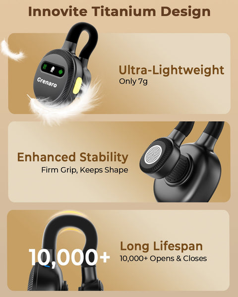 【New In】GRENARO P11 Lavalier Wireless Mic for YouTube with 3 - Level Noise Reduction,Mic for YouTube Wireless with 52H Charging Case for Android/iOS, Hidden Design Suitable for Facebook, Live Streaming, Vlogging - Grenaro