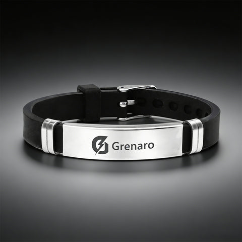 【Free Gift with Online Payment】Grenaro Stylish Wristband.Free Gift with Pre-Payment & Coupon! (COD: Pay Full Price)